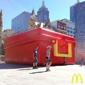 MCDONALD’S POP UP STORE