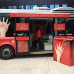 YVES ROCHER POP UP BUS