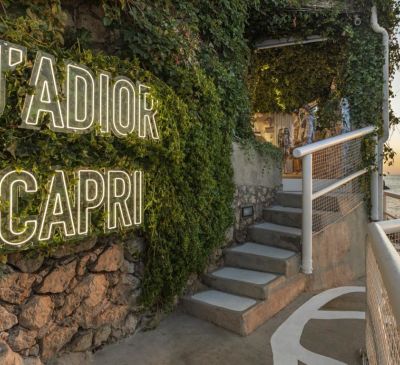 Un POP UP Dior à Capri