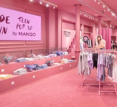 Pop-up store by Mango Young x Tik Tok stage