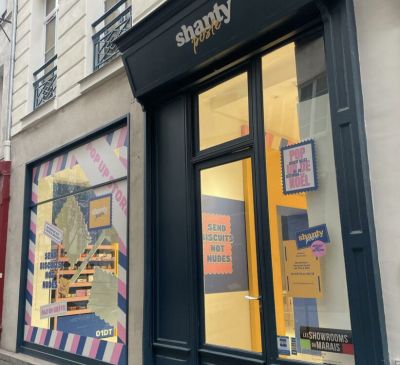 Magasins éphémères : le pop-up Shanty Biscuit